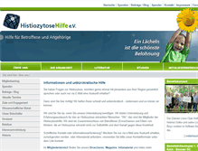 Tablet Screenshot of histiozytose.org